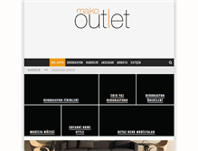 Tablet Screenshot of makooutlet.com